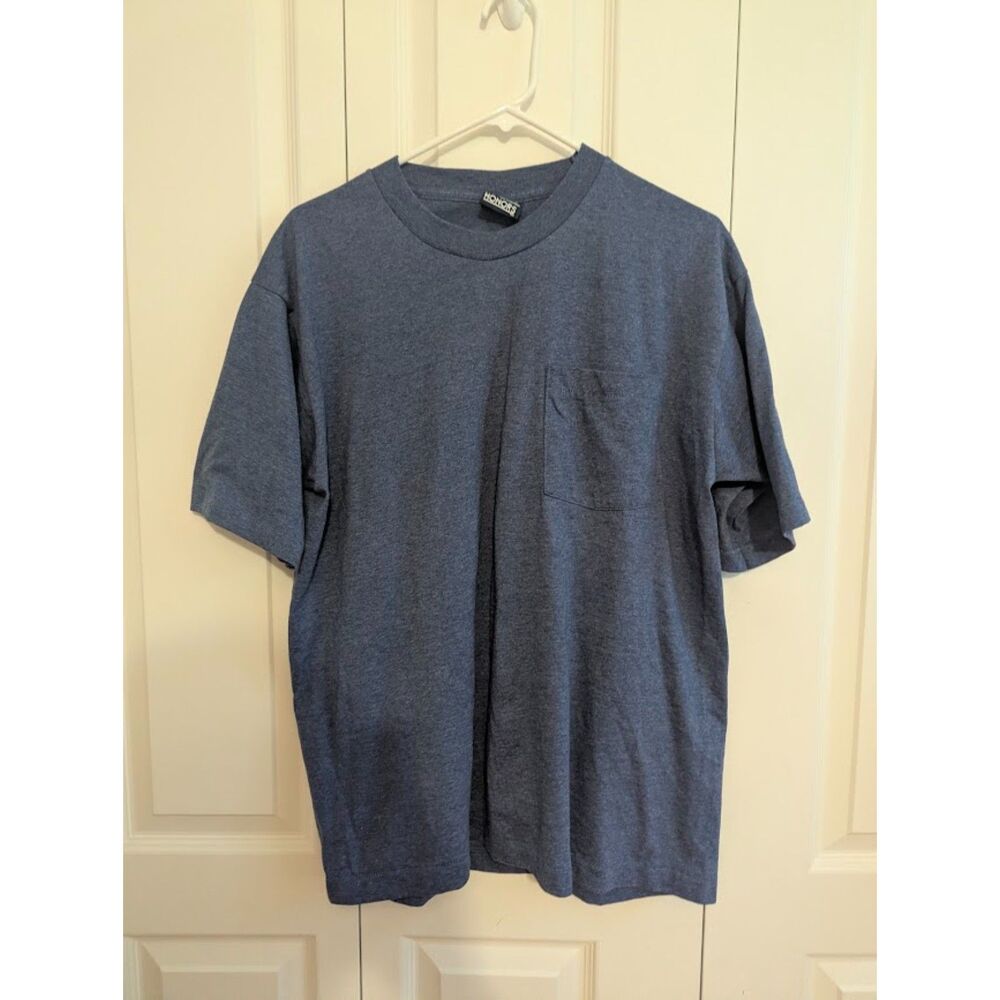 Vintage '80s / '90s Target "Honors" T-shirt Heathered Navy Large